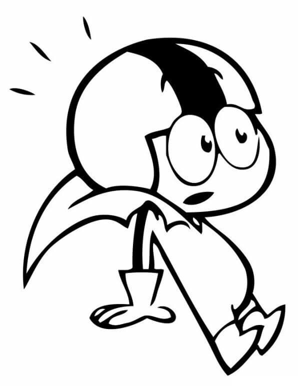 Funny Kick Buttowski 2 Coloring Game Funny Kick Buttowski 2