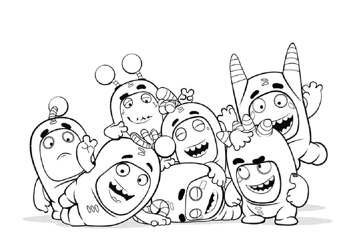 Funny Oddbods