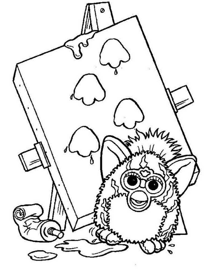 Furby Drawing