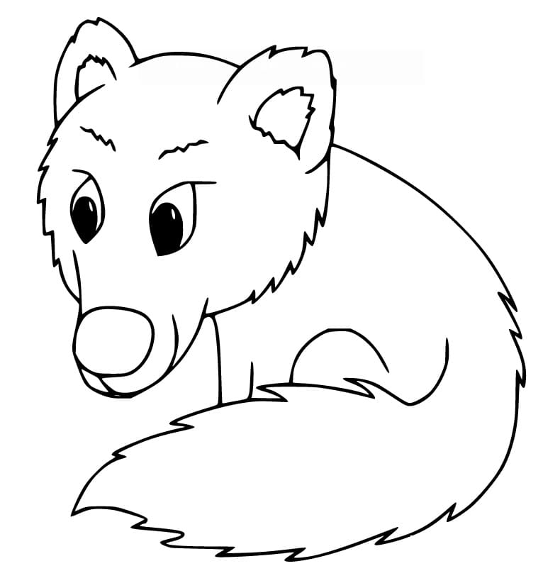 Furry Cute Fox Coloring Game Furry Cute Fox