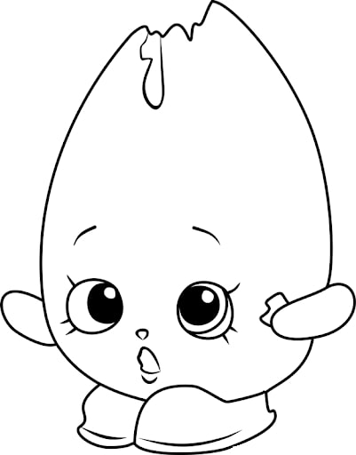 GOOGY Shopkin Coloring Game GOOGY Shopkin