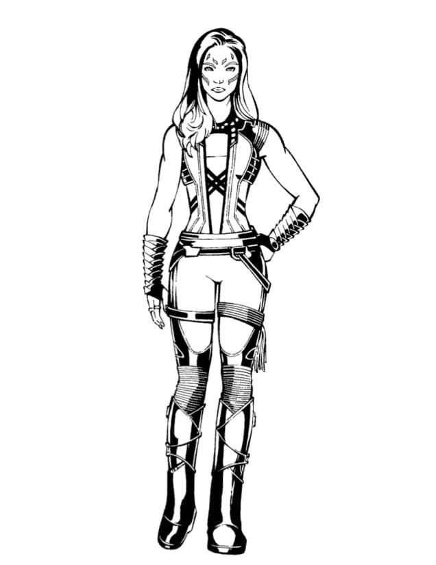 Gamora Standing