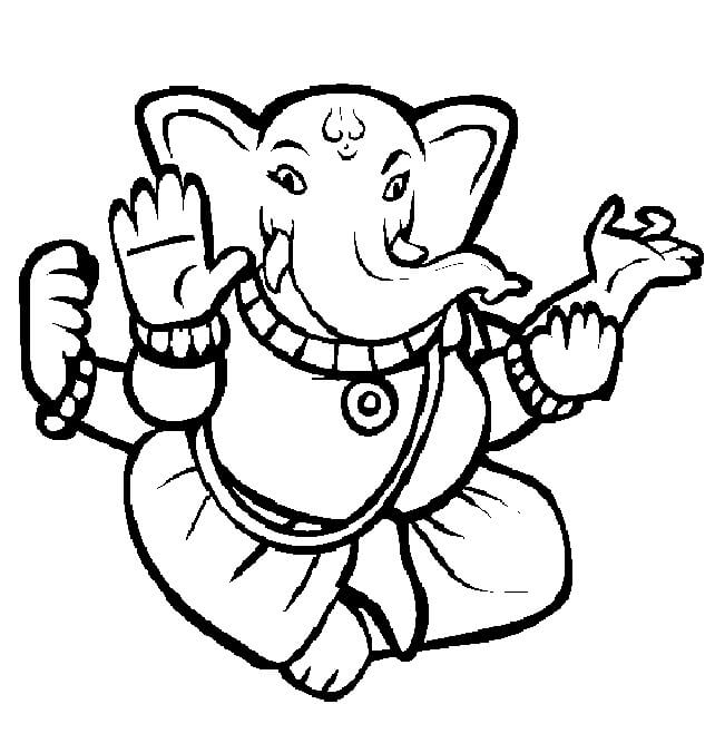 Ganesha Hindu God