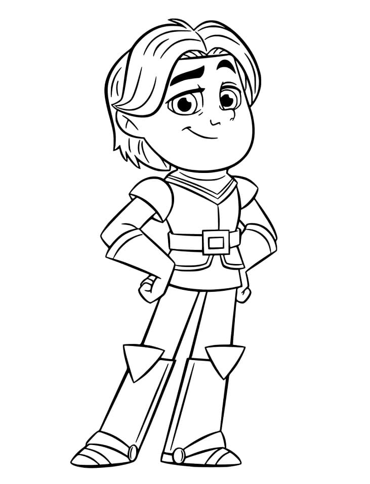 Garrett from Nella the Princess Knight
