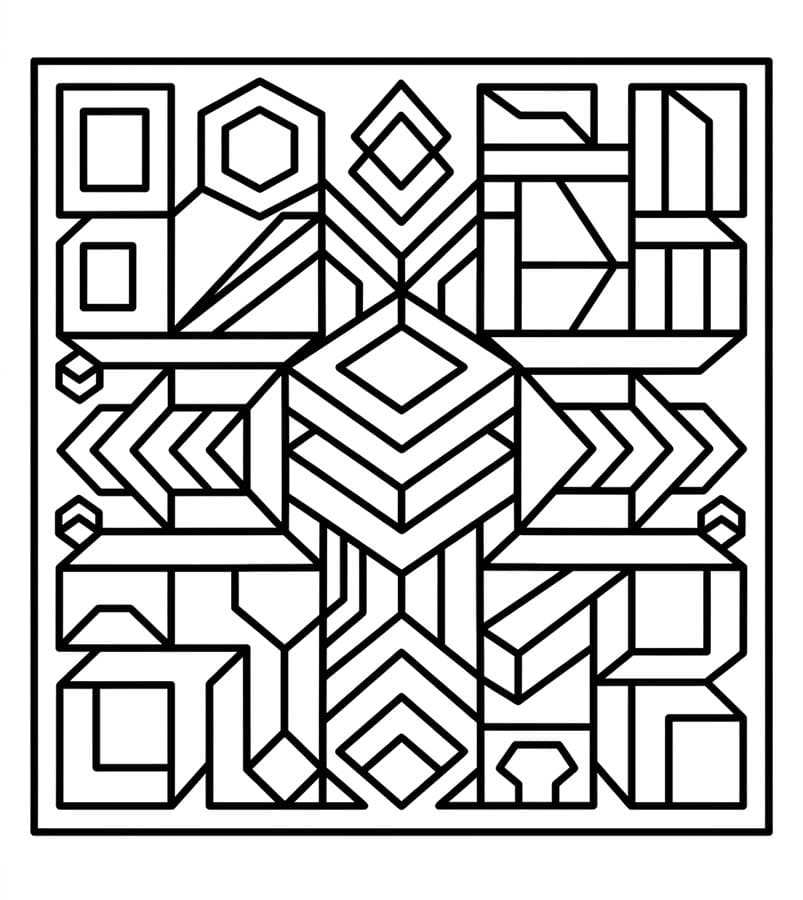 Geometric Printable
