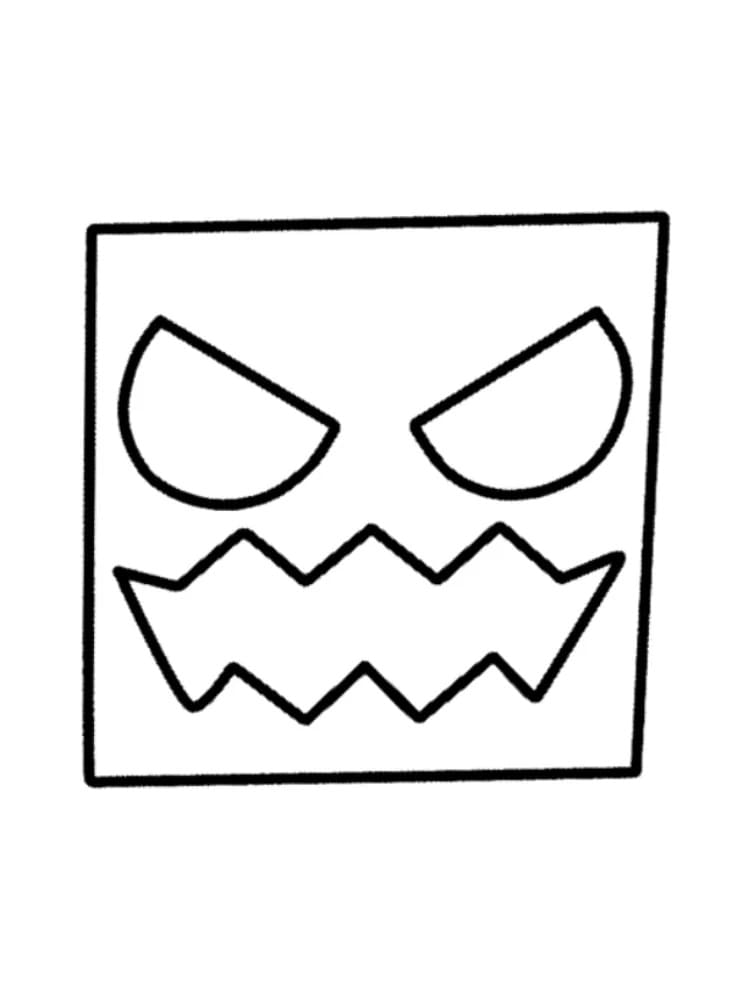 Geometry Dash Easy Coloring Game Geometry Dash Easy