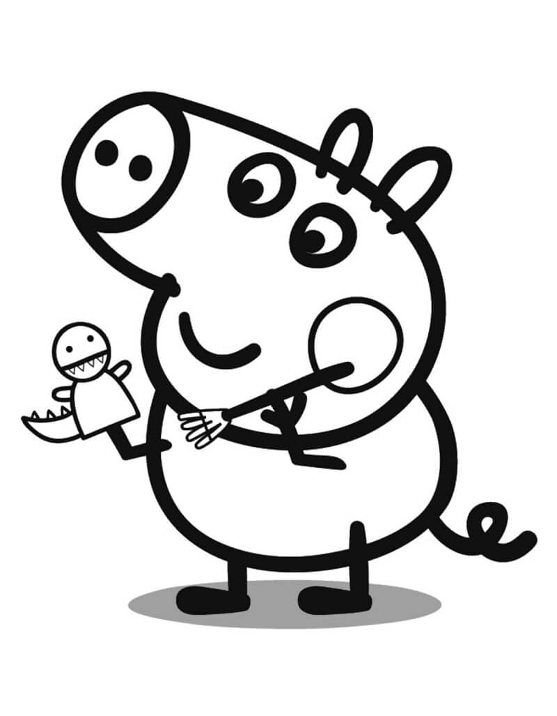 George Pig Coloring Game George Pig