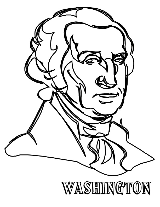 George Washington 18 Coloring - Play Free Coloring Game Online