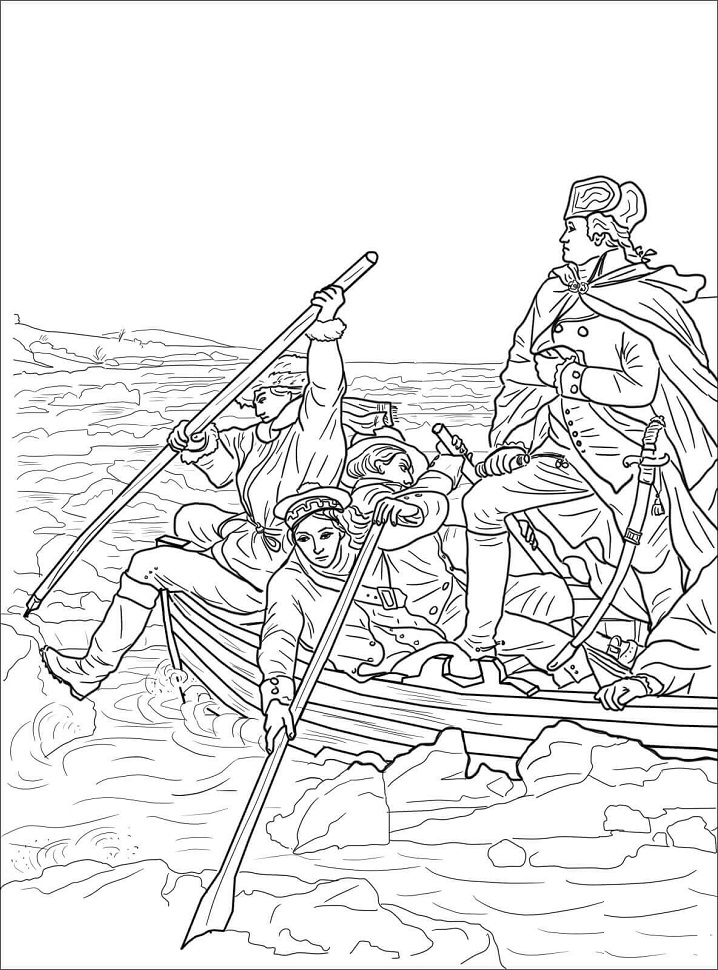 George Washington Crossing the Delaware
