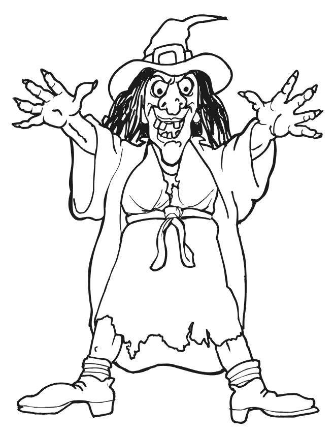 Getchya Witch Coloring Game Getchya Witch