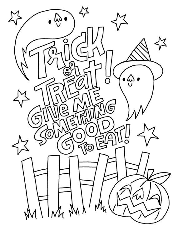 Ghost Trick or Treat Coloring Game Ghost Trick or Treat