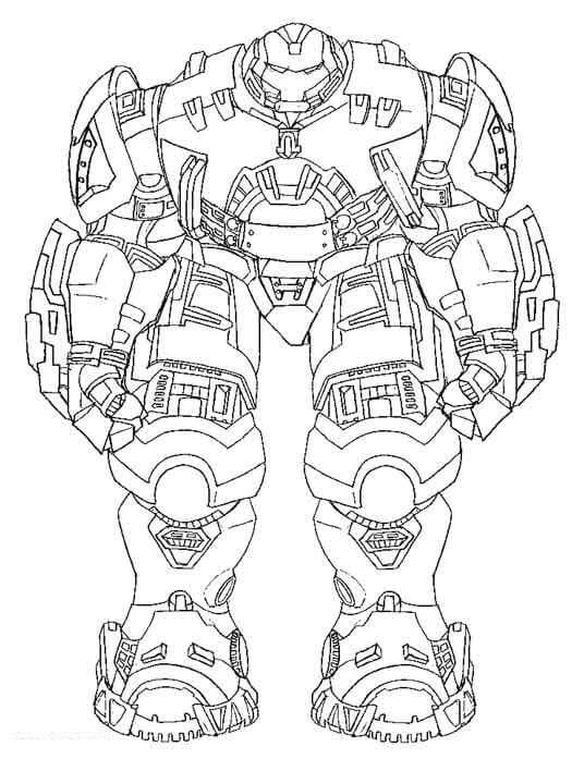 Giant Hulkbuster Coloring Game Giant Hulkbuster