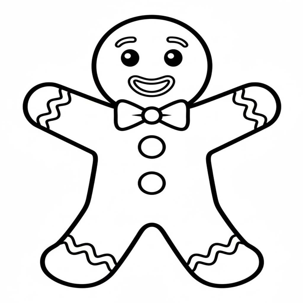 Gingerbread Man Printable