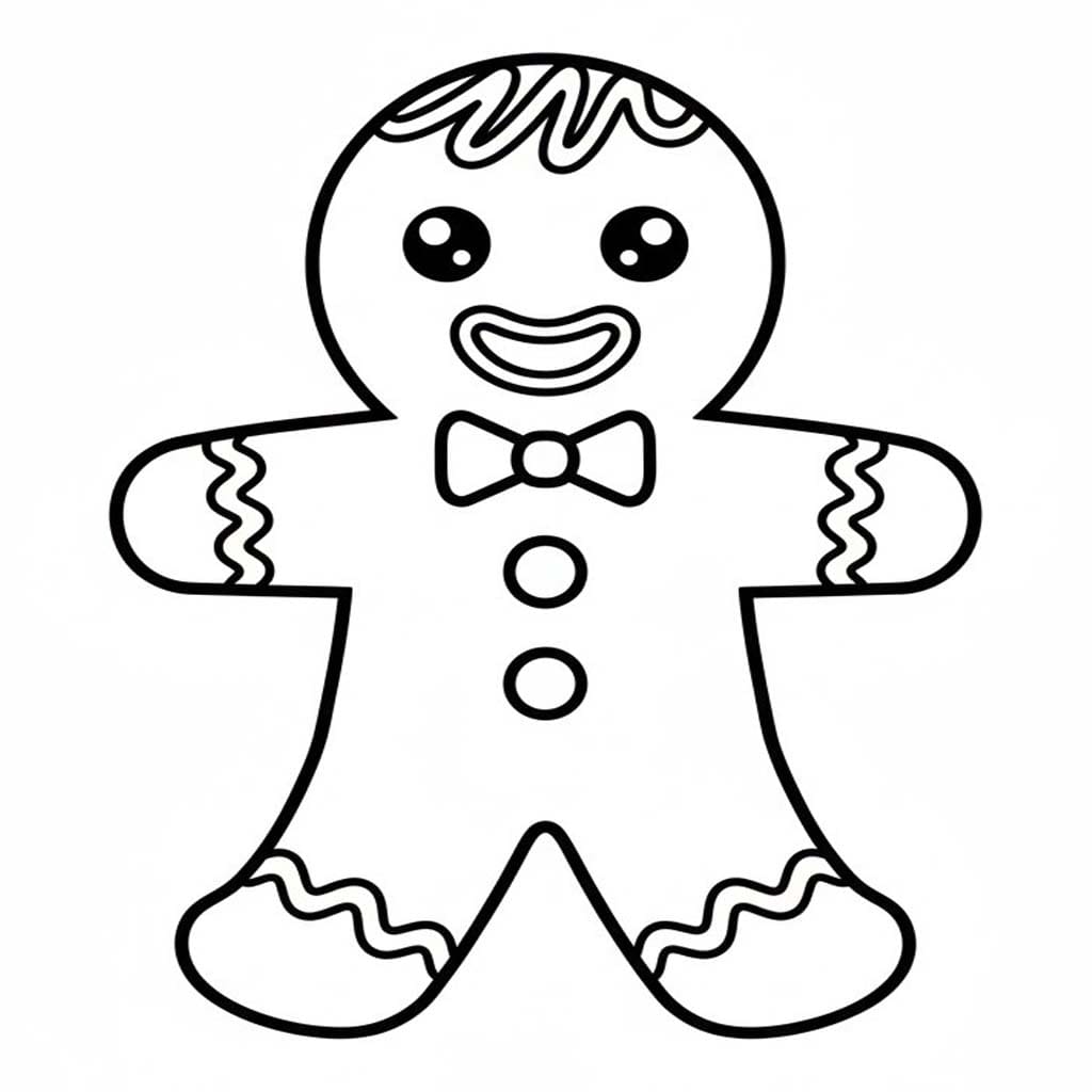 Gingerbread Man Simple