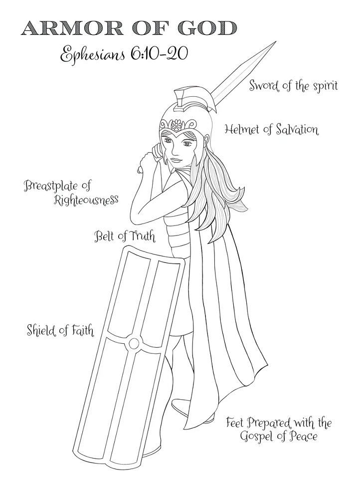 Girl Armor of God