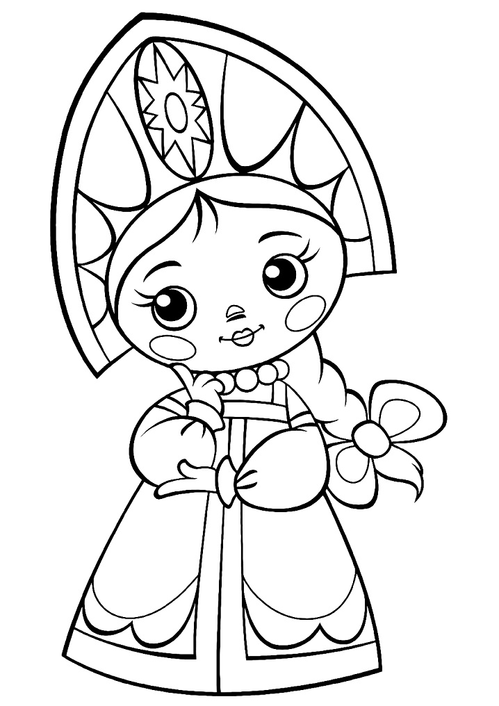 Girl From Russian Fairy Tale