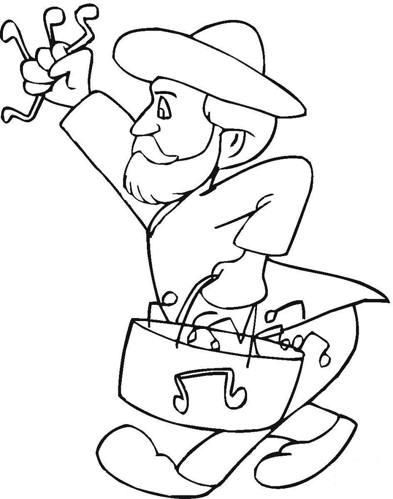 Giuseppe Verdi Coloring Game Giuseppe Verdi
