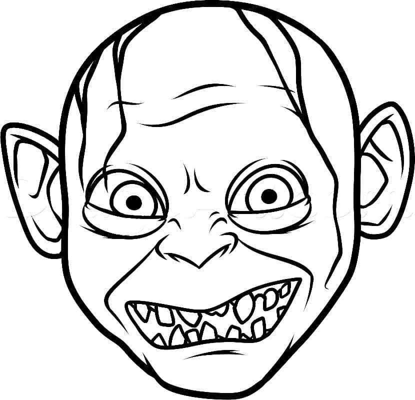 Gollum's Face