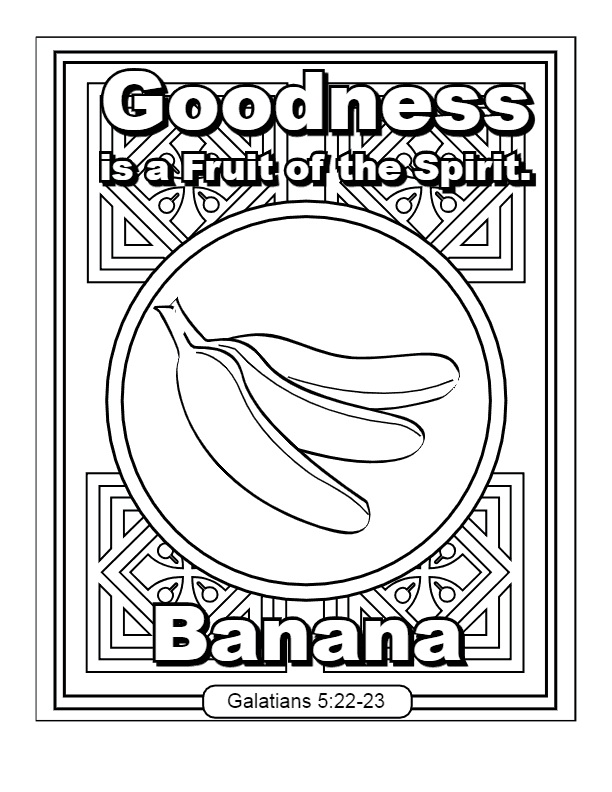 Goodness Fruit of the Spirit