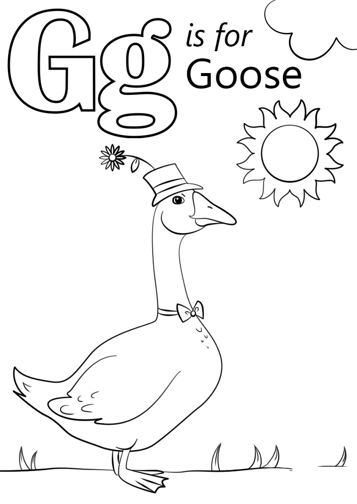 Goose Letter G