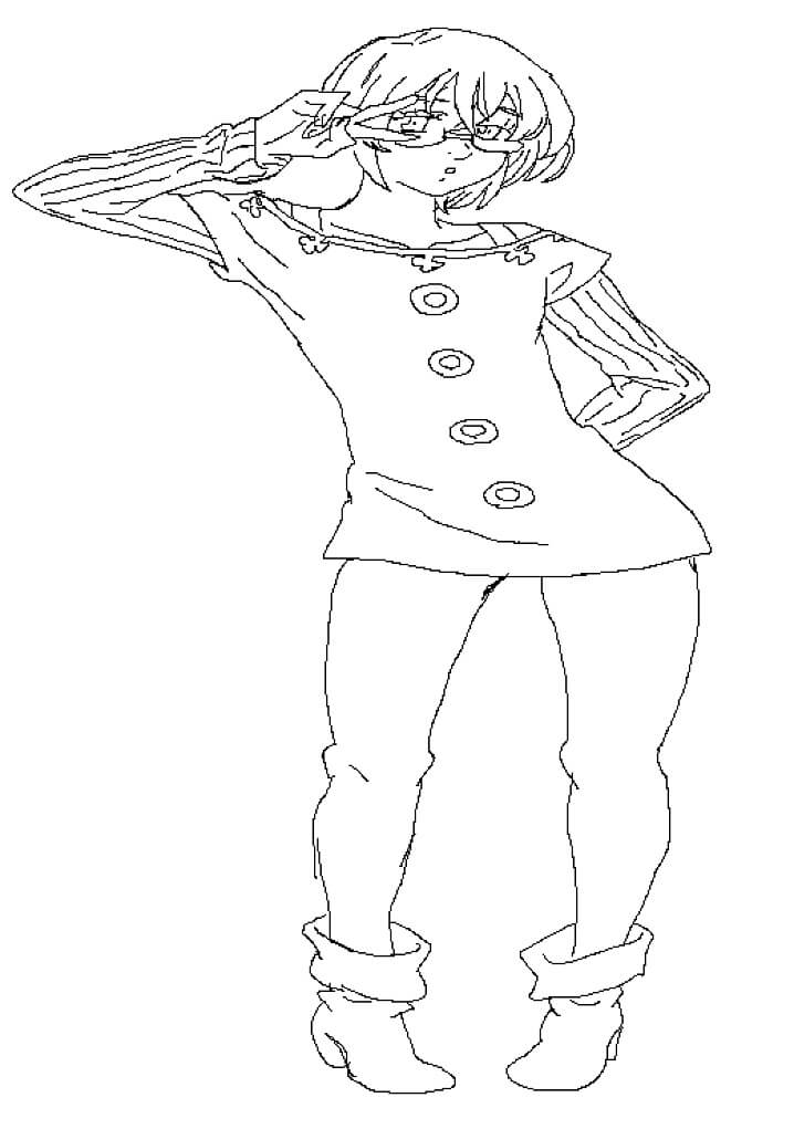 Gowther 4 Coloring Game Gowther 4