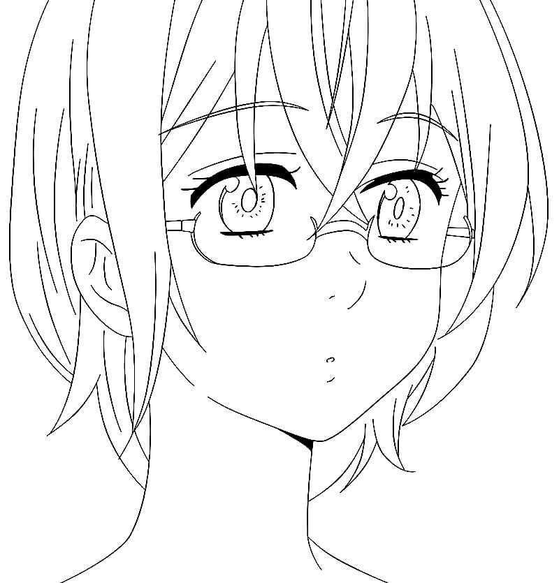 Gowther from 7 Deadly Sins Coloring Game Gowther from 7 Deadly Sins