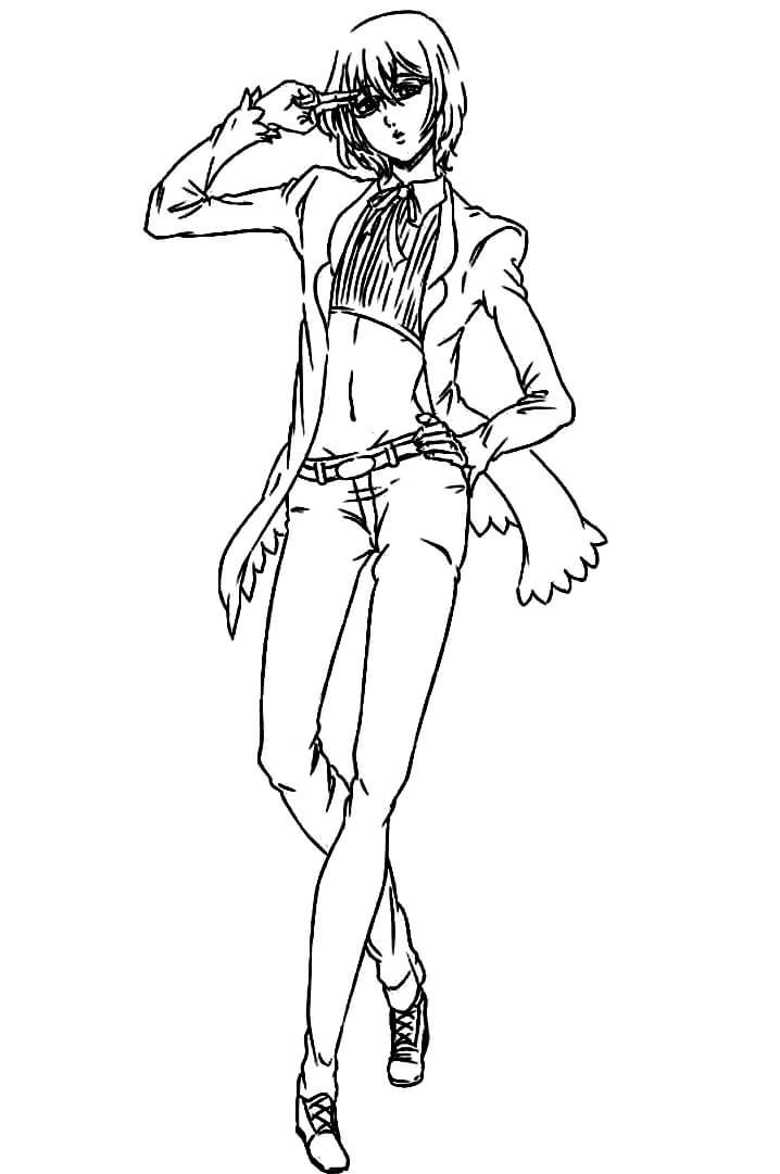 Gowther is Cool Coloring Game Gowther is Cool