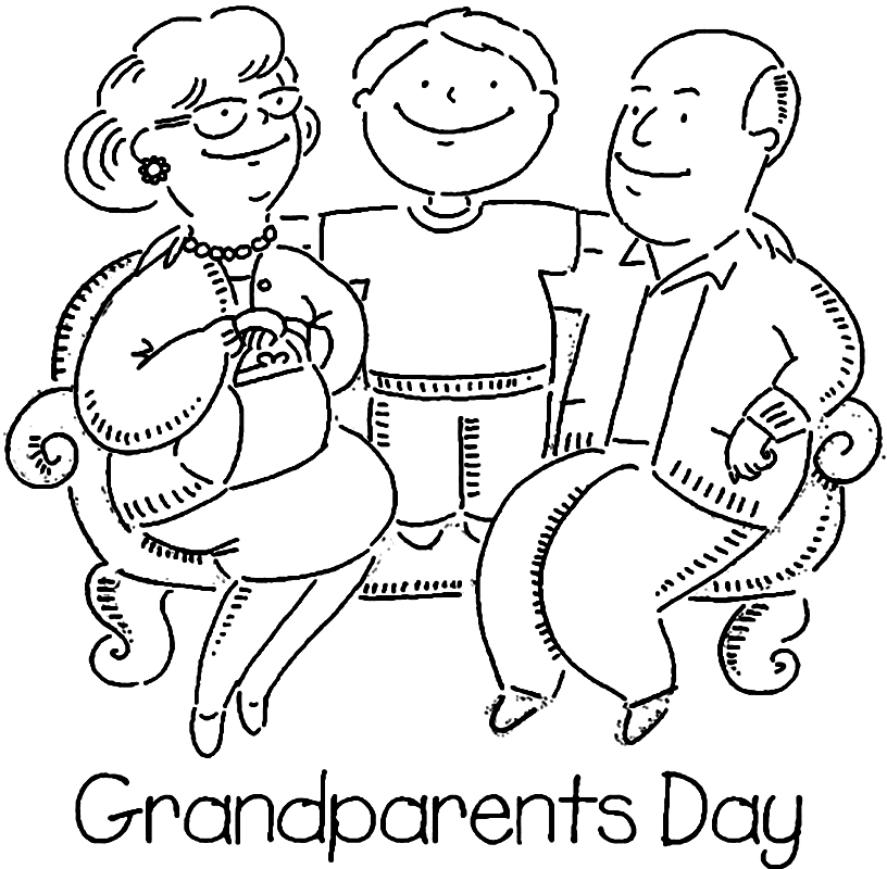 Grandparents Day 1 Coloring Game Grandparents Day 1