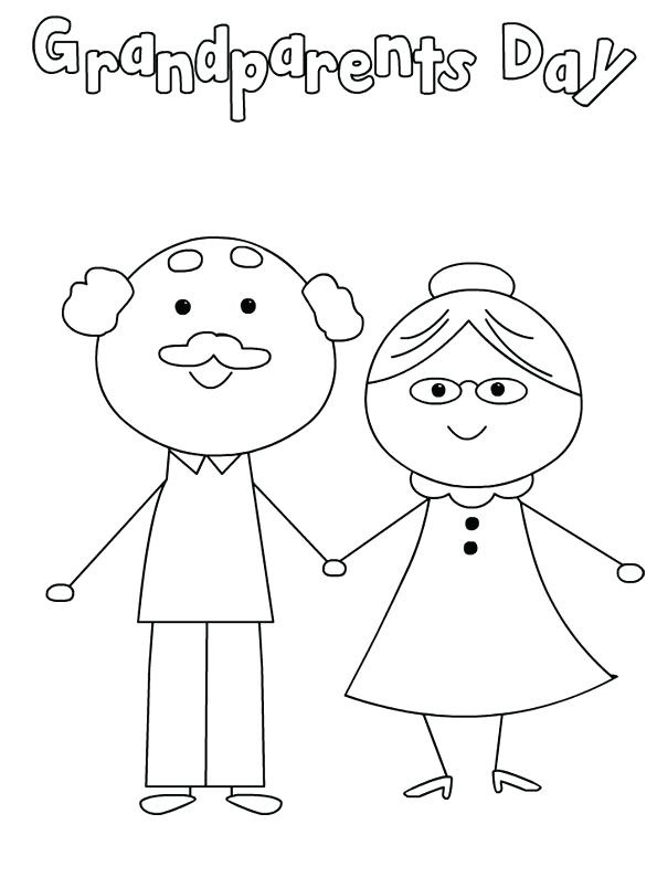 Grandparents Day 5 Coloring Game Grandparents Day 5