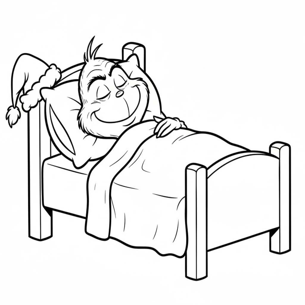 Grinch Sleeping