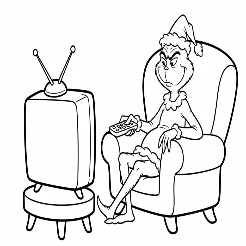 Grinch watch TV
