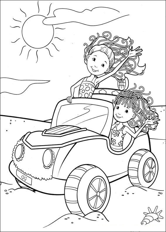 Groovy Girl Coloring - Play Free Coloring Game Online