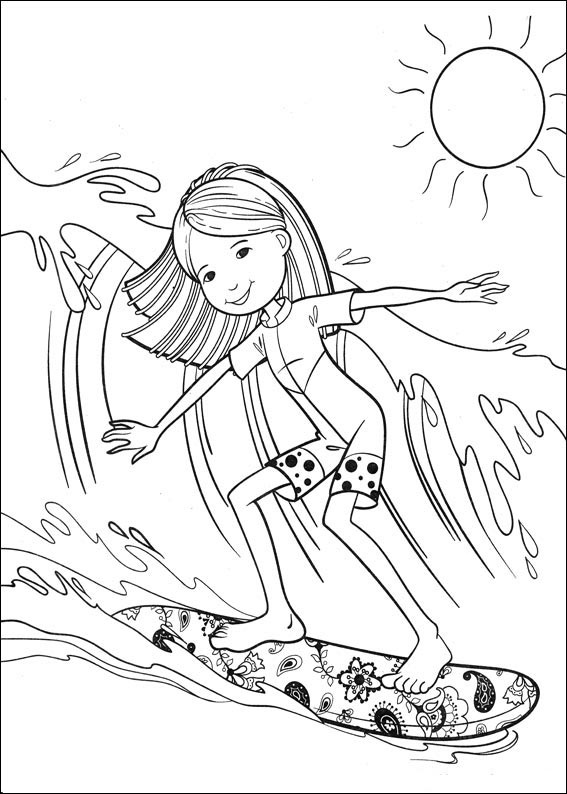 Groovy Girls 8 Coloring Game Groovy Girls 8