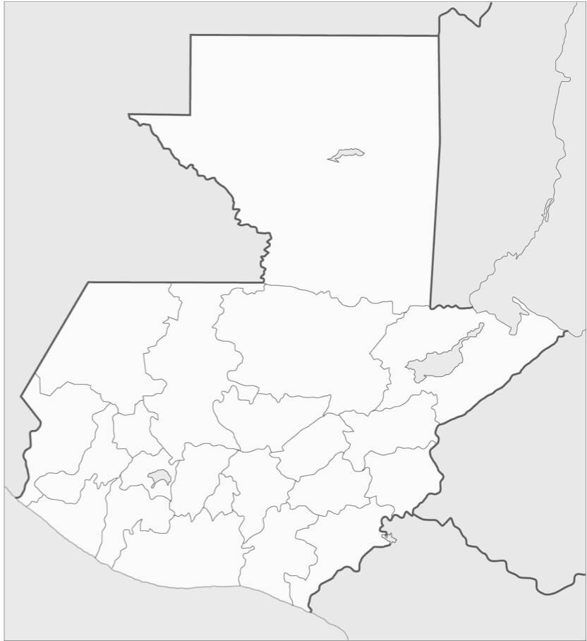 Guatemala Map