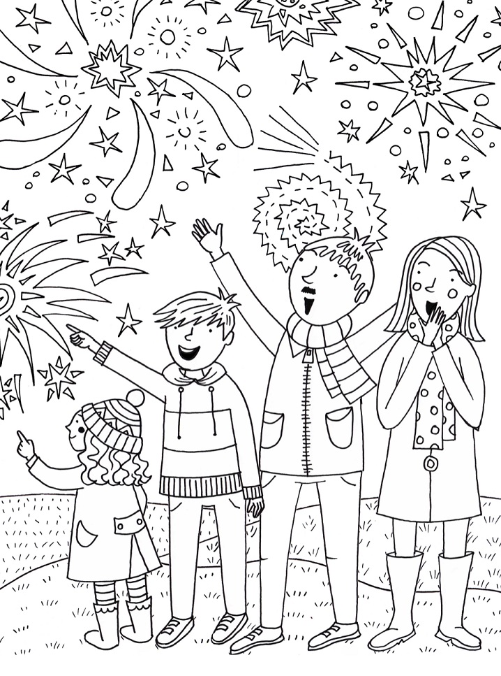 Guy Fawkes Night 3 Coloring Game Guy Fawkes Night 3