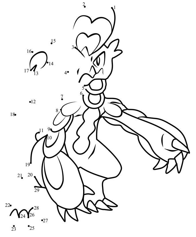 Hakamo Pokemon Dot to Dot