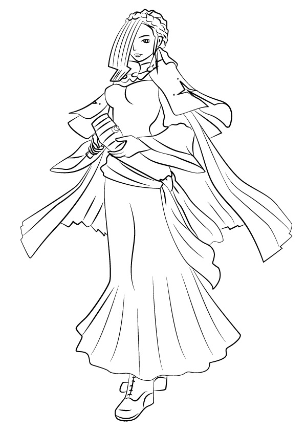 Hakari Mikagami from Ace Attorney
