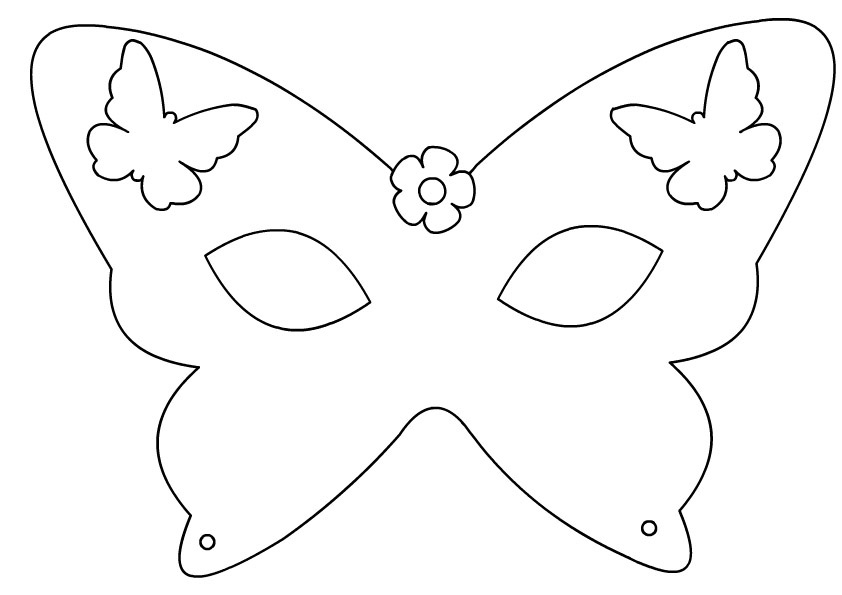 Halloween Butterfly Mask Coloring Game Halloween Butterfly Mask