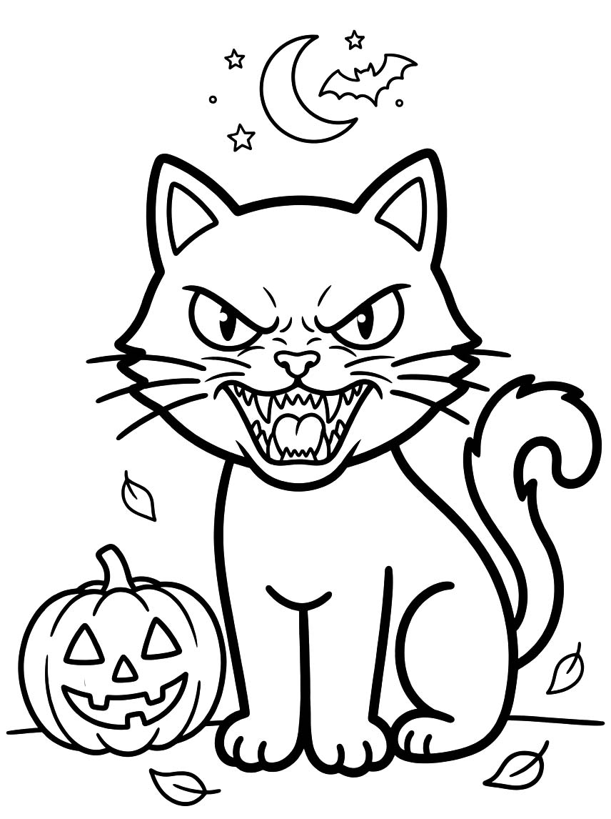 Halloween Cat Simple