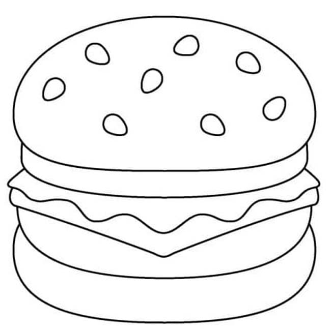 Hamburger Free For Kids