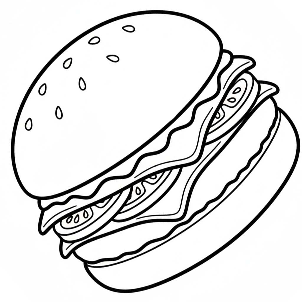 Hamburger Printable