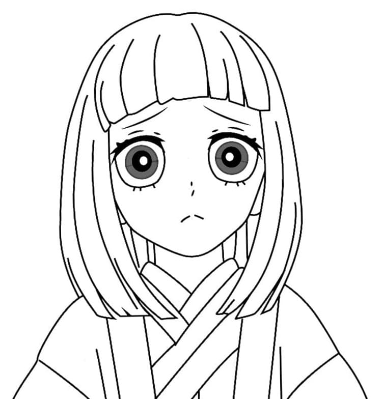 Hanako Kamado from Demon Slayer