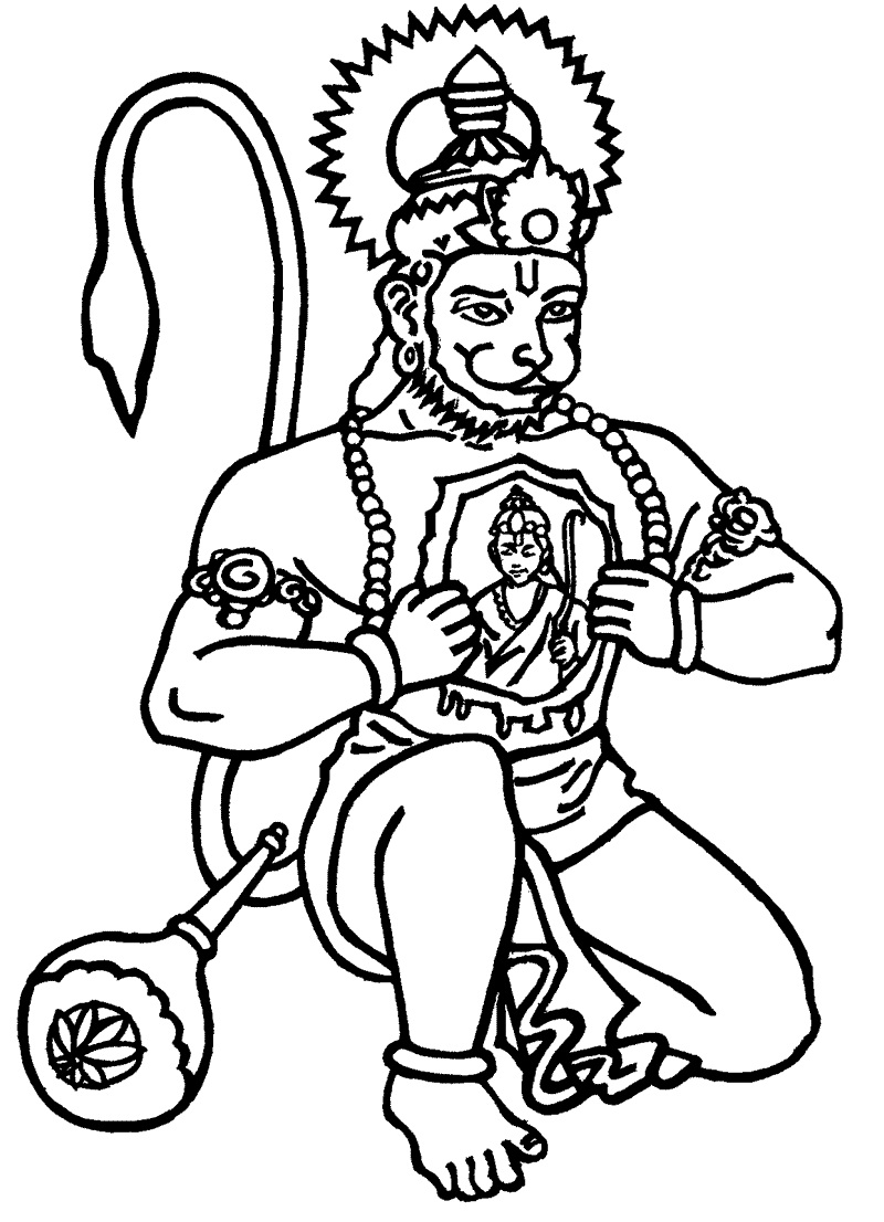 Hanuman Jayanti Coloring Play Free Coloring Game Online