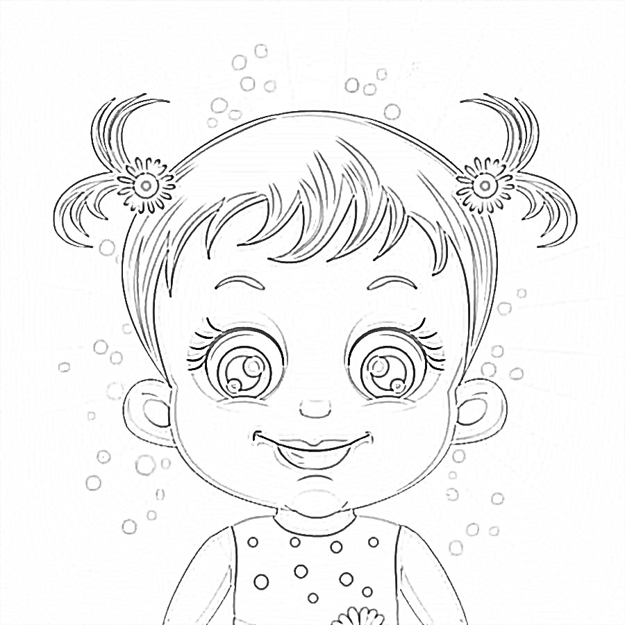 Happy Baby Hazel Coloring Game Happy Baby Hazel