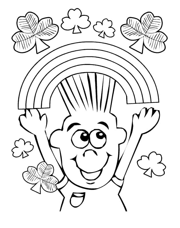 Happy Boy and Rainbow