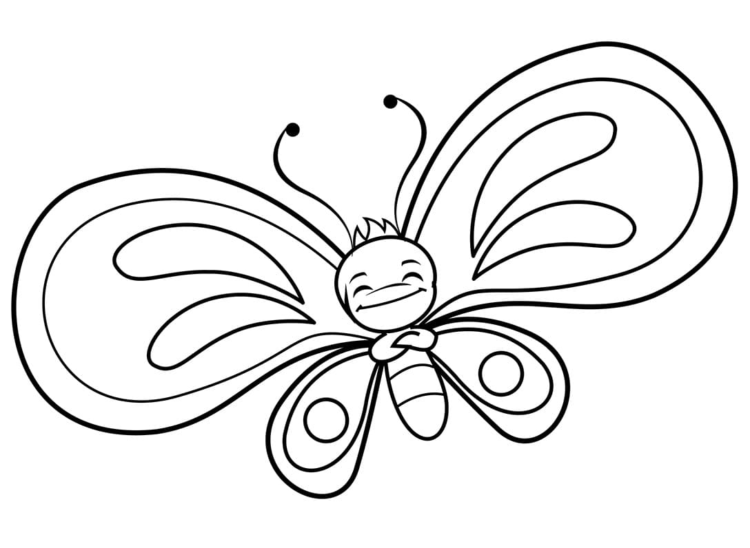 Happy Butterfly Coloring Game Happy Butterfly