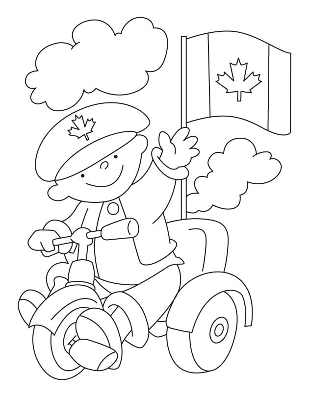 Happy Canada Day 1 Coloring Game Happy Canada Day 1
