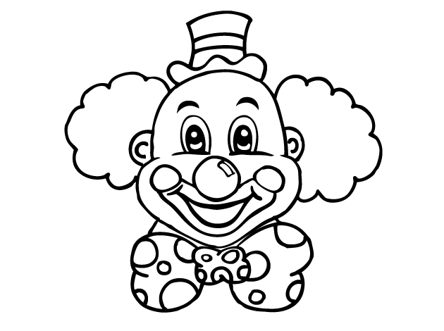 Happy Clown Coloring Game Happy Clown