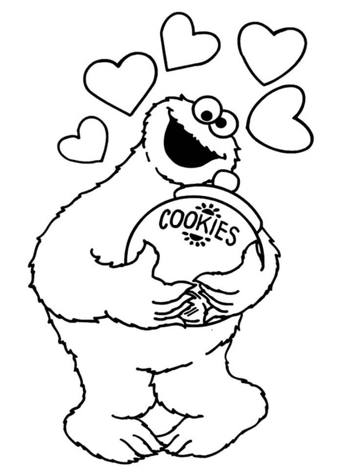 Happy Cookie Monster