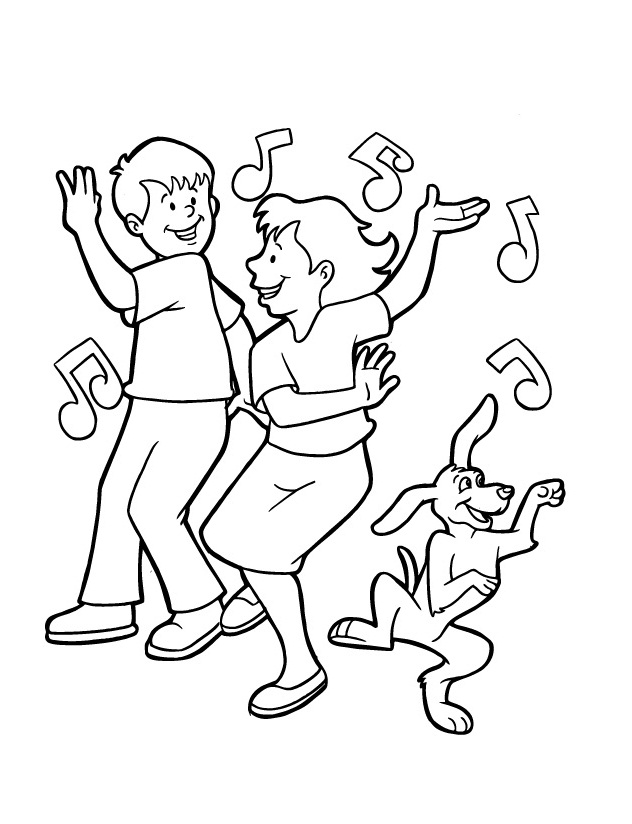 Happy Dance Coloring Game Happy Dance